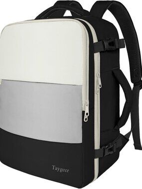 Taygeer Carry On Backpack for Men Women, Laptop Bag 17.3" Flight Approved